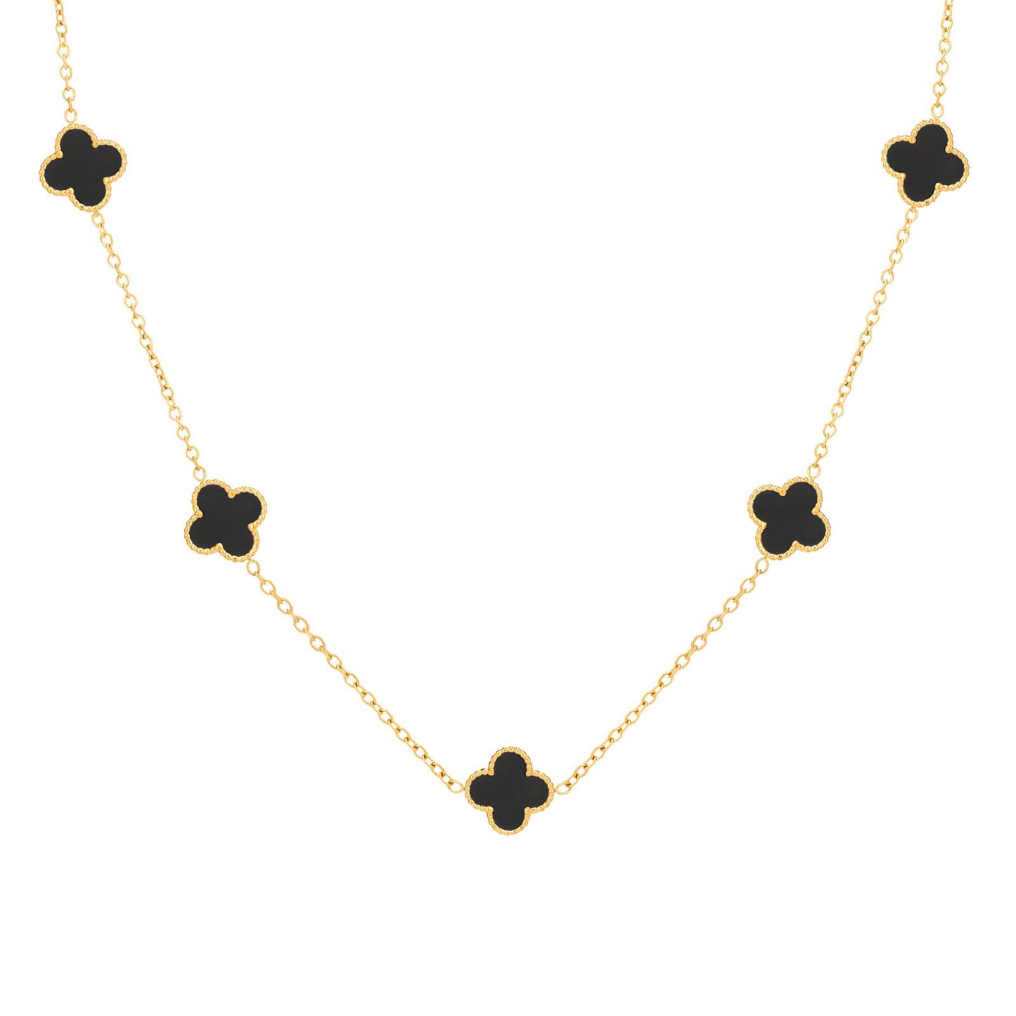 18K gold plated Stainless steel necklace, Intensity