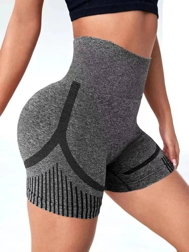 Women Yoga Shorts High Waist Workout Shorts