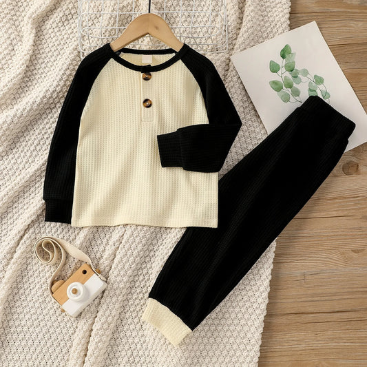 2Pcs Baby Boys Long Sleeve