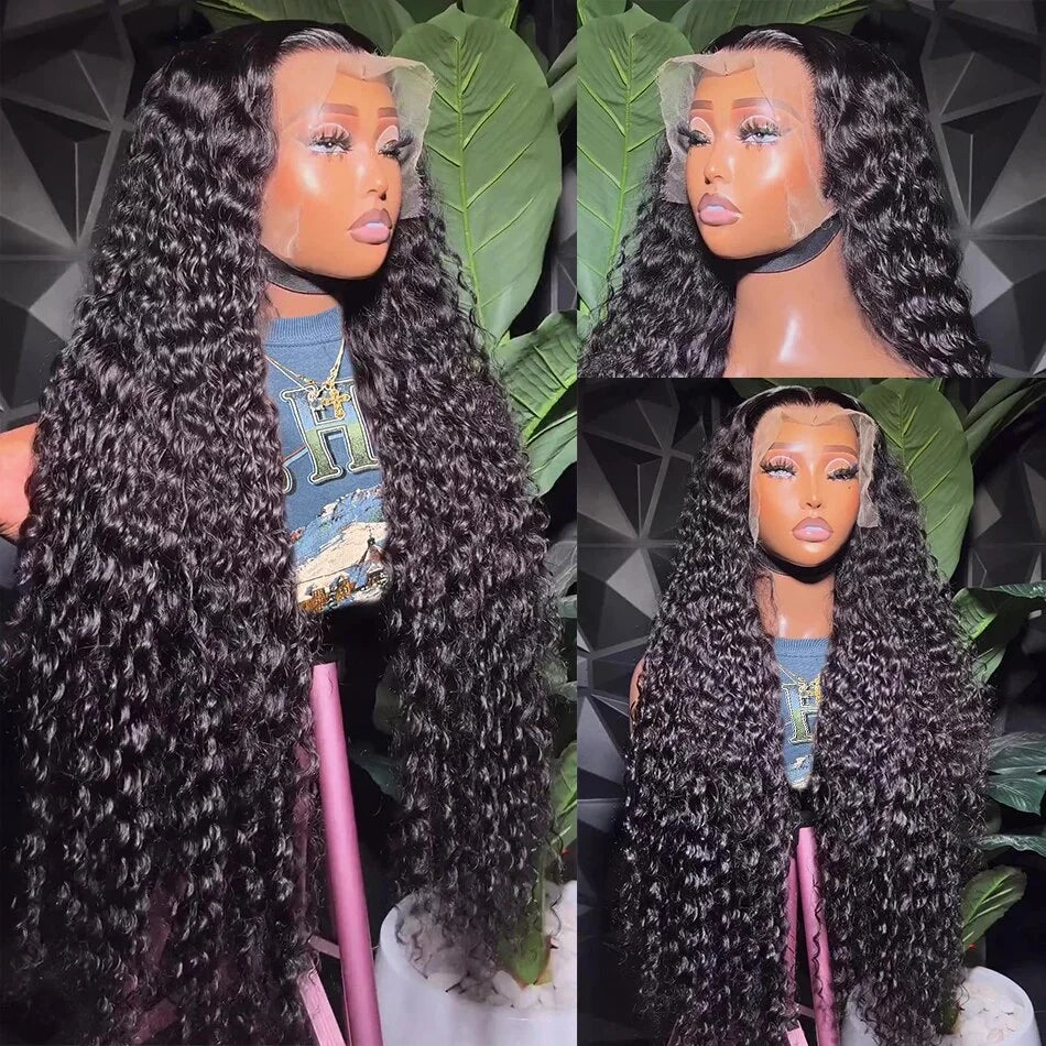 13x4 13x6 Deep Wave Lace Front Human Hair wigs